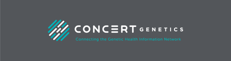 Concert Genetics Logo Horizontal