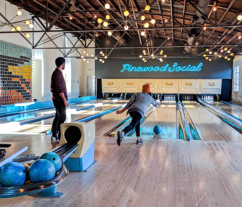 Pinewood Social Bowling