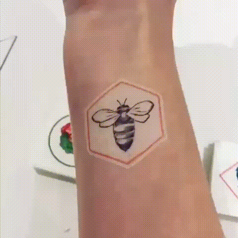 Burt's Bees Augmented Reality Temporary Tattoo